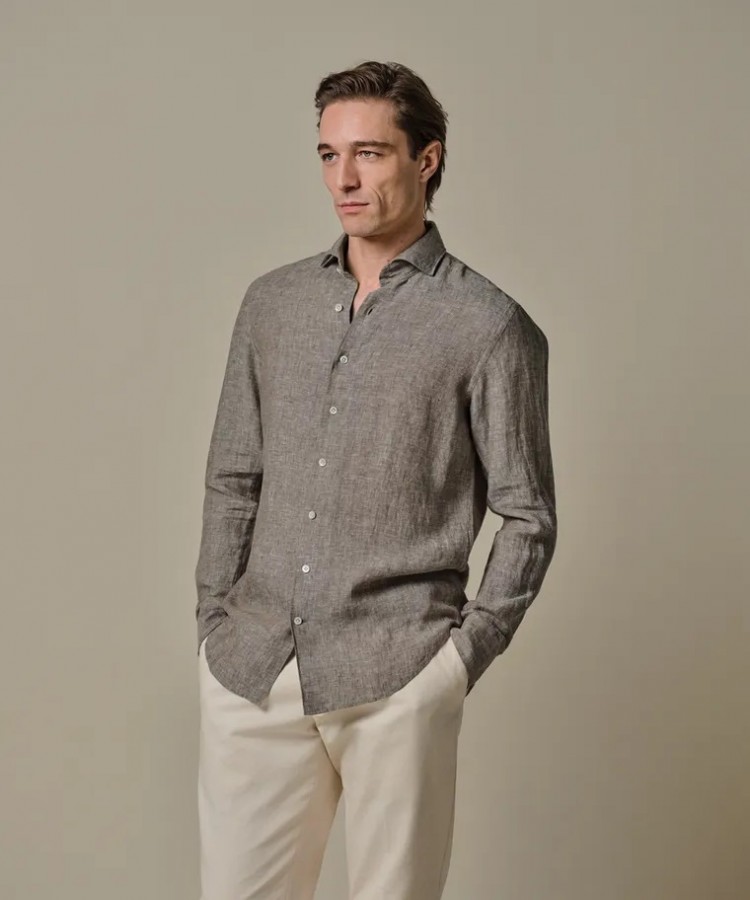 Afbeelding van PPXH10017E - Overhemd Lange Mouw - PROFUOMO